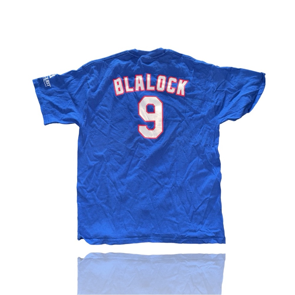 Hank Blalock Texas Rangers #9 Vintage Jersey Style T-Shirt: Adult Large